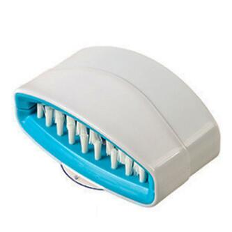 3-in-1 Suction Cup Kitchen Cleaning Brush – Perfect for Fruit, Vegetables & Cutlery