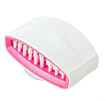 3-in-1 Suction Cup Kitchen Cleaning Brush – Perfect for Fruit, Vegetables & Cutlery