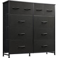 A Fabric Storage Cabinet With 10 Drawers, Used For Storage And Organization, Bedroom Storage Cabinet