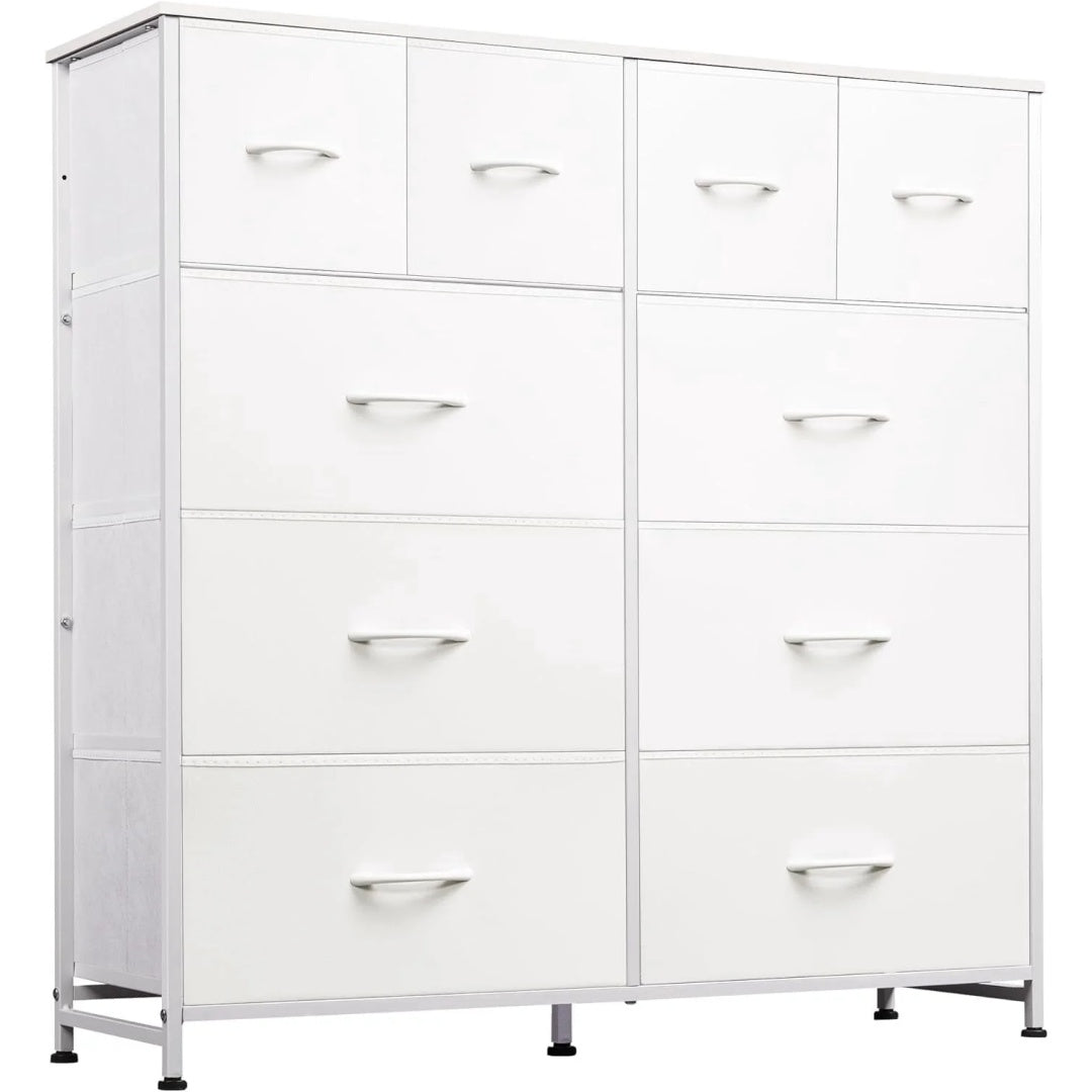 A Fabric Storage Cabinet With 10 Drawers, Used For Storage And Organization, Bedroom Storage Cabinet