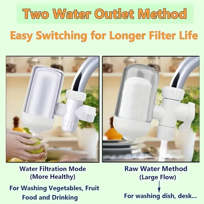 Five-stage Filtration Faucet Water Purifier Kitchen Faucet Can Be Cleaned and Replaced Filter Household Water Purifier