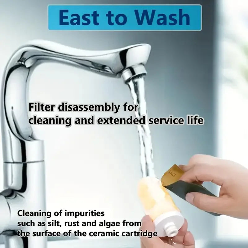 Five-stage Filtration Faucet Water Purifier Kitchen Faucet Can Be Cleaned and Replaced Filter Household Water Purifier