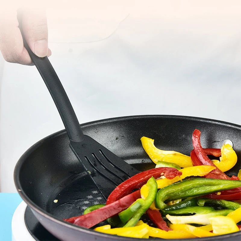 Premium 3-Piece Non-Stick Nylon Kitchen Utensil Set – Heat-Resistant Spatula & Spoon Kit