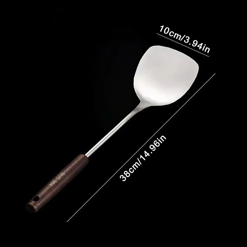 Kitchen Utensils Wok Spatula Iron And Ladle Tool Set Spatula