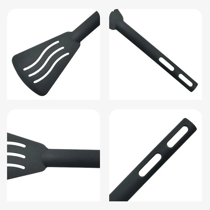 Premium 3-Piece Non-Stick Nylon Kitchen Utensil Set – Heat-Resistant Spatula & Spoon Kit