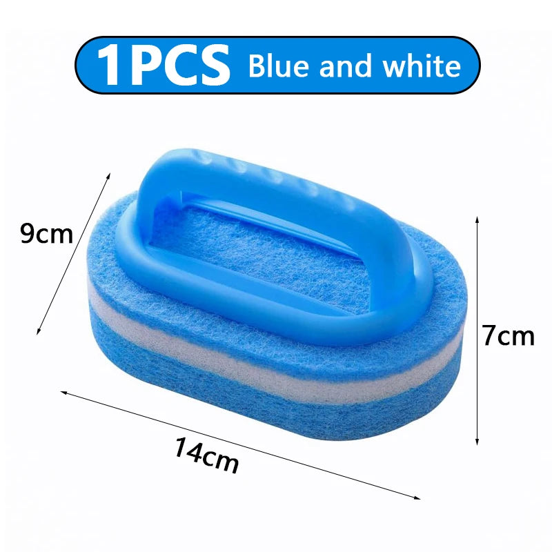 Multipurpose Kitchen Cleaning Brush – Ergonomic Handheld Scrubbing Sponge for Dishes & Surfaces