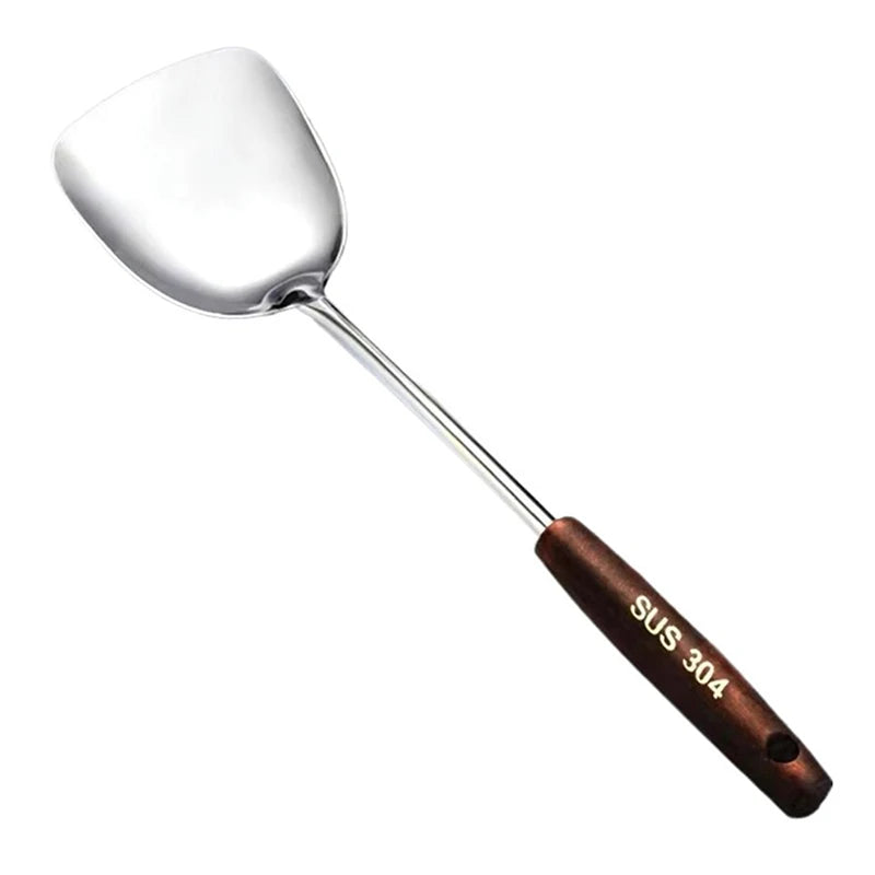 Kitchen Utensils Wok Spatula Iron And Ladle Tool Set Spatula