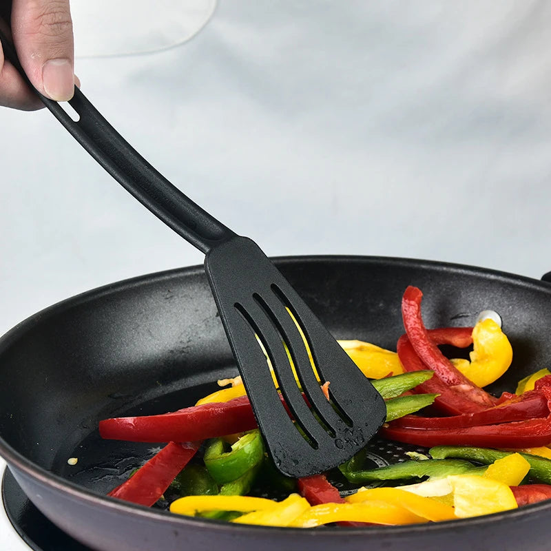Premium 3-Piece Non-Stick Nylon Kitchen Utensil Set – Heat-Resistant Spatula & Spoon Kit