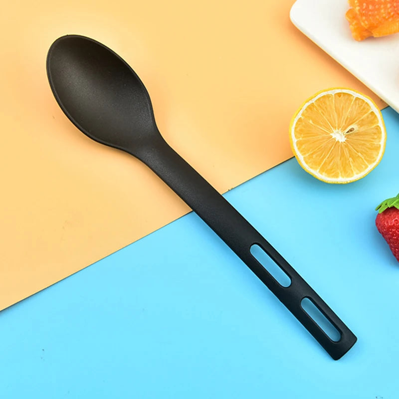 Premium 3-Piece Non-Stick Nylon Kitchen Utensil Set – Heat-Resistant Spatula & Spoon Kit
