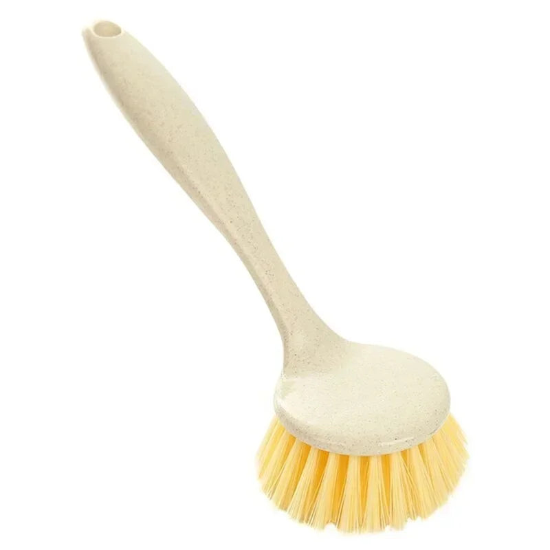 Cleaning Brush Household Decontamination Pot Washing Dishwashing Brush Hanging Sink Stove Long Handle Cleaning Tools