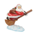 Premium Resin Santa Claus Figurine – Handcrafted Christmas Holiday Home Decor Ornament